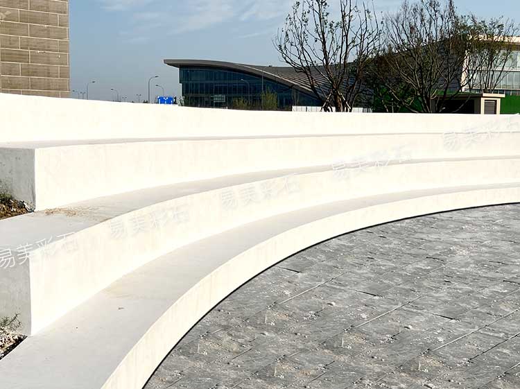 泰克磨石景墙工程黄色好色先生